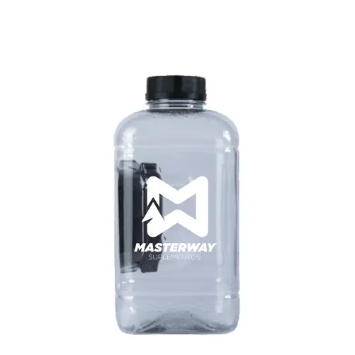 Galão 1500ml Quadrado com Alça - Masterway Suplementos
